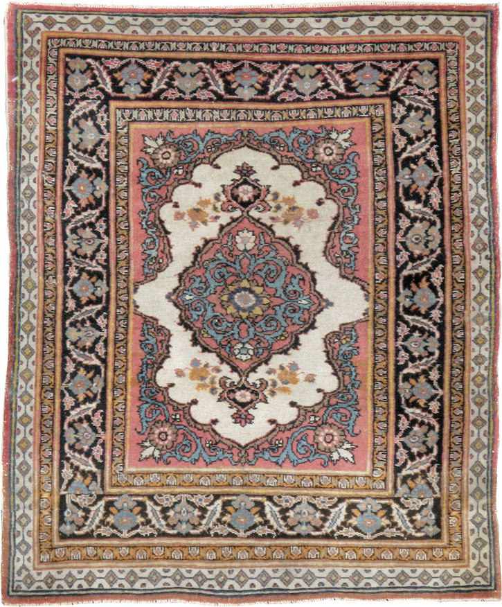 Antique Persian Tabriz Haji Jalili Rug (Pair: 1 of 2), No.20960 - Gss