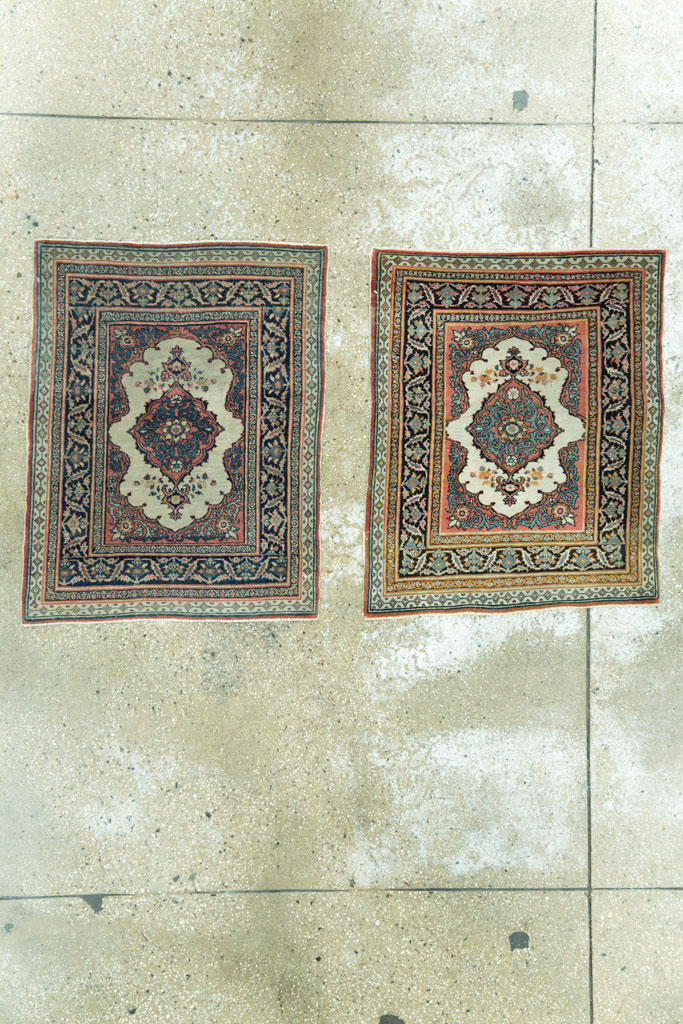 Antique Persian Tabriz Haji Jalili Rug (Pair: 1 of 2), No.20960 - Gss