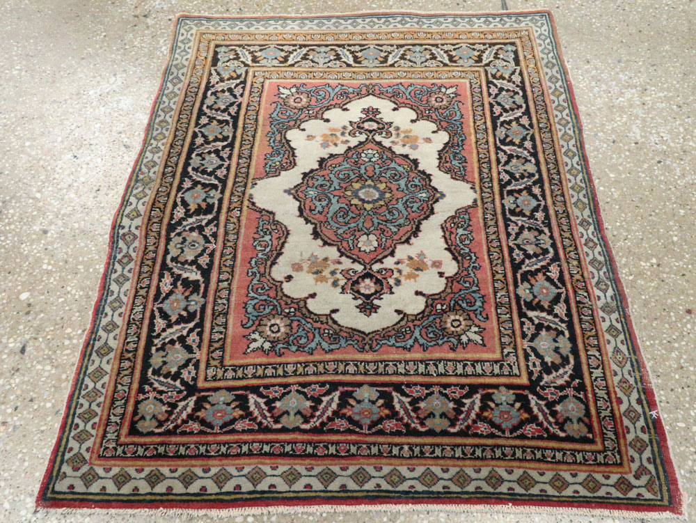 Antique Persian Tabriz Haji Jalili Rug (Pair: 1 of 2), No.20960 - Gss