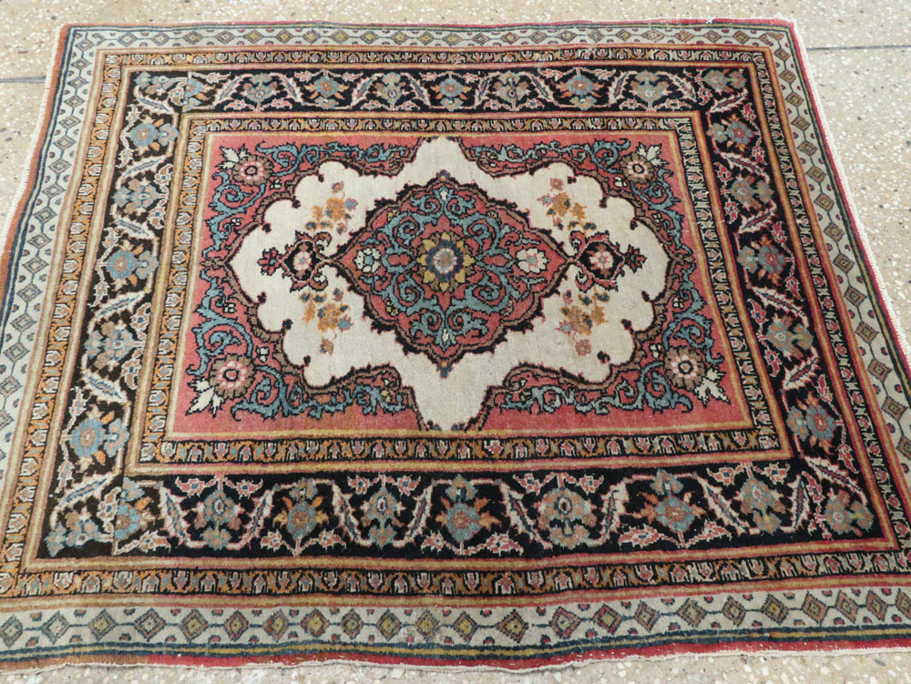 Antique Persian Tabriz Haji Jalili Rug (Pair: 1 of 2), No.20960 - Gss