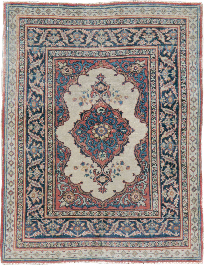 Antique Persian Tabriz Haji Jalili Rug (Pair: 2 of 2), No.20961 - Gss