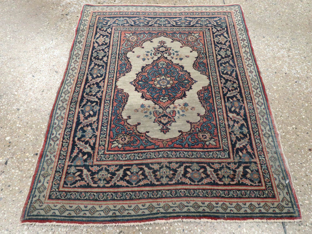 Antique Persian Tabriz Haji Jalili Rug (Pair: 2 of 2), No.20961 - Gss