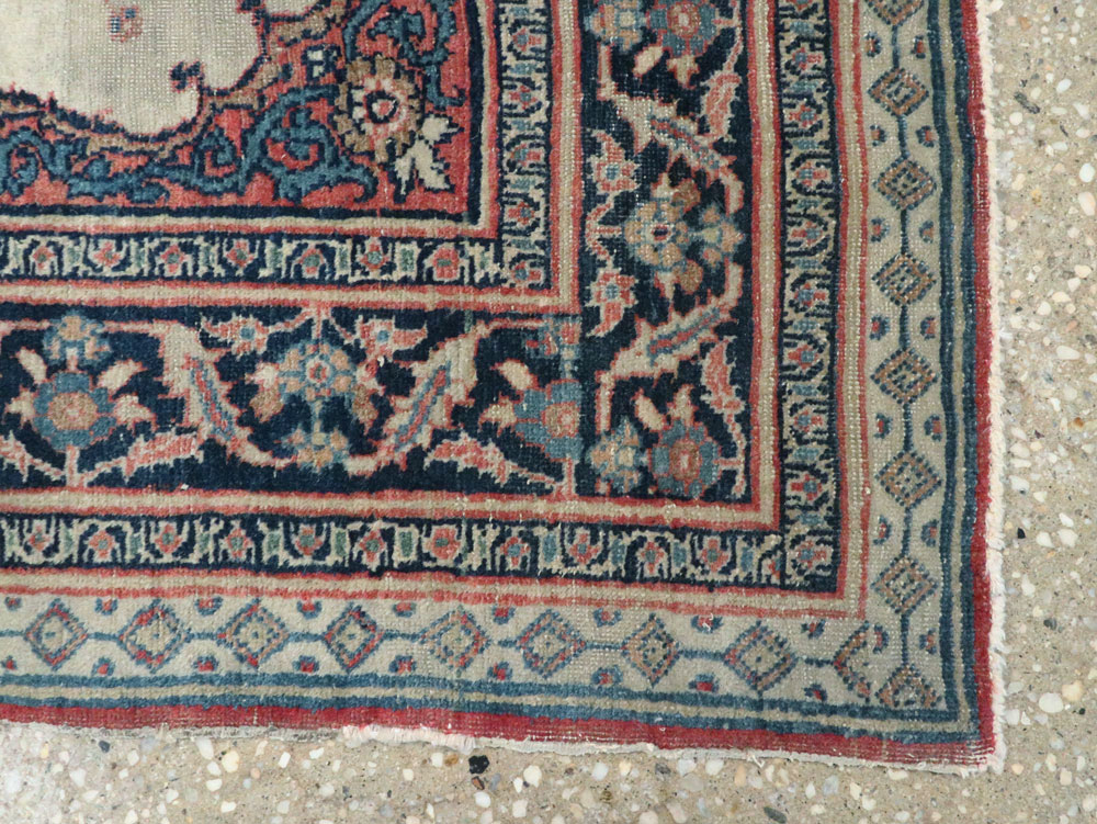 Antique Persian Tabriz Haji Jalili Rug (Pair: 2 of 2), No.20961 - Gss