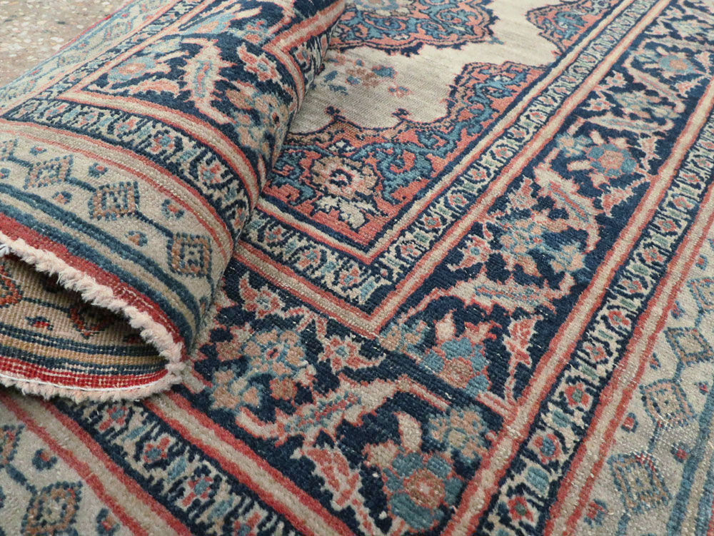 Antique Persian Tabriz Haji Jalili Rug (Pair: 2 of 2), No.20961 - Gss