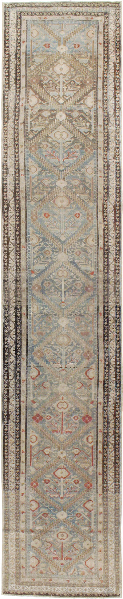 Vintage Persian Malayer Runner, No.20964 - Gss