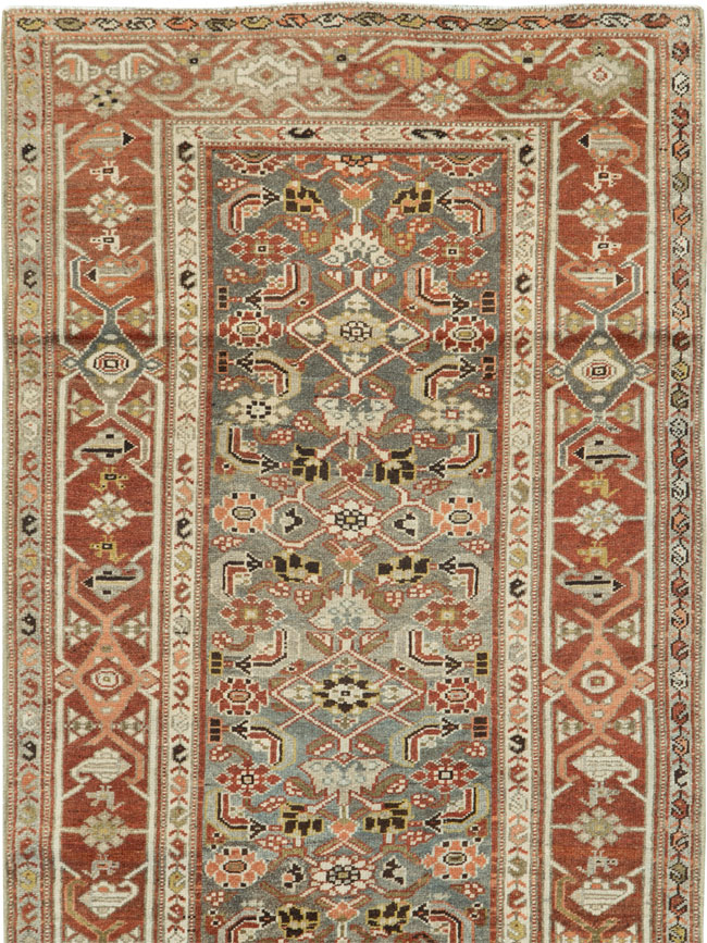 Vintage Persian Malayer Runner, No.20965 - Gss