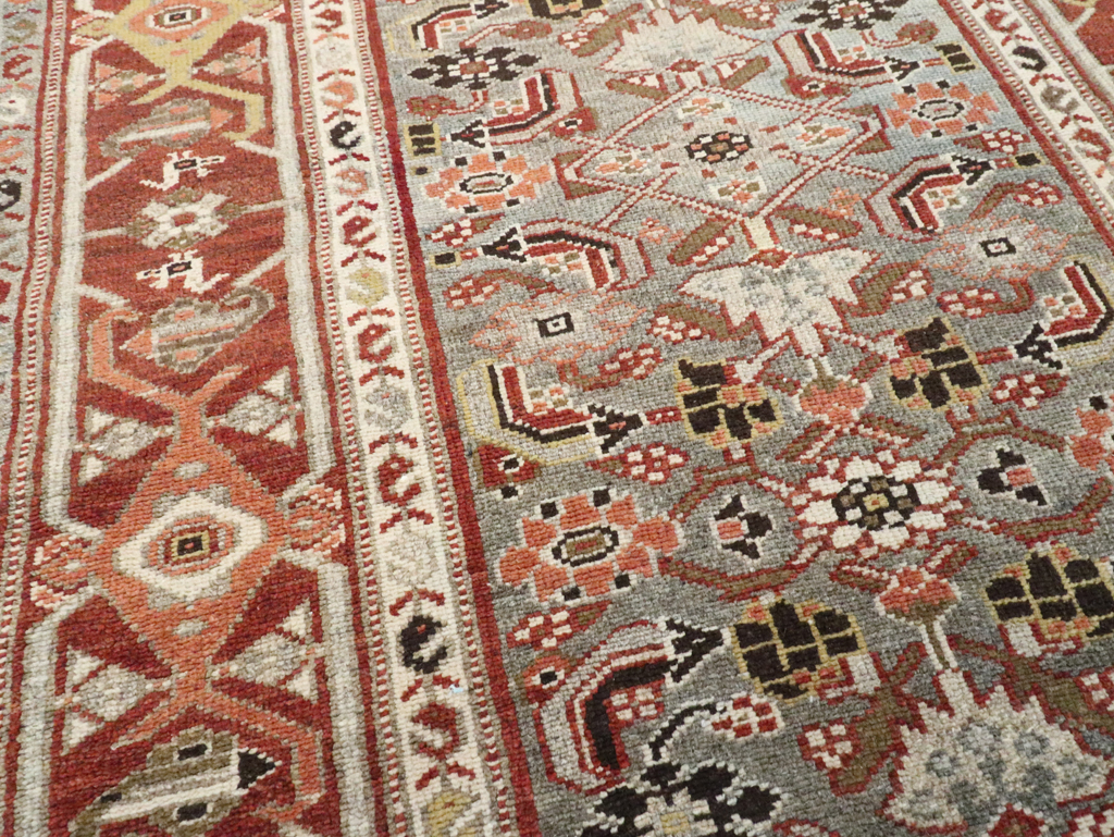 Vintage Persian Malayer Runner, No.20965 - Gss