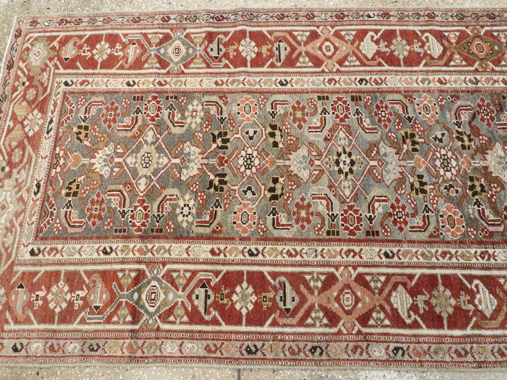 Vintage Persian Malayer Runner, No.20965 - Gss