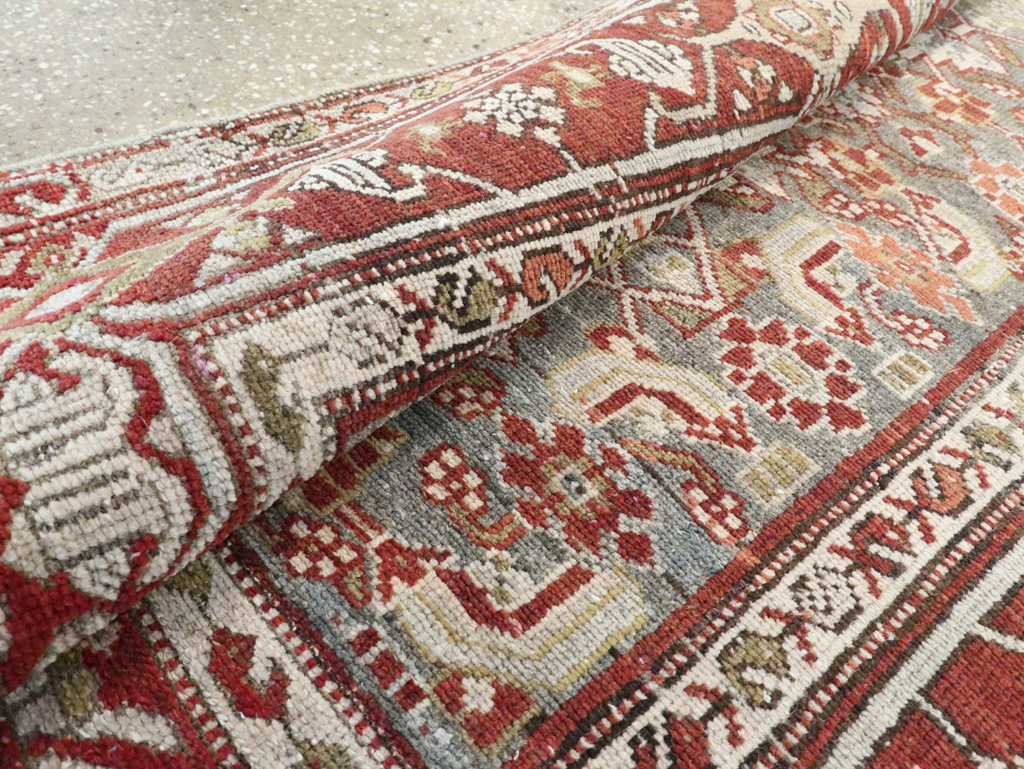 Vintage Persian Malayer Runner, No.20965 - Gss