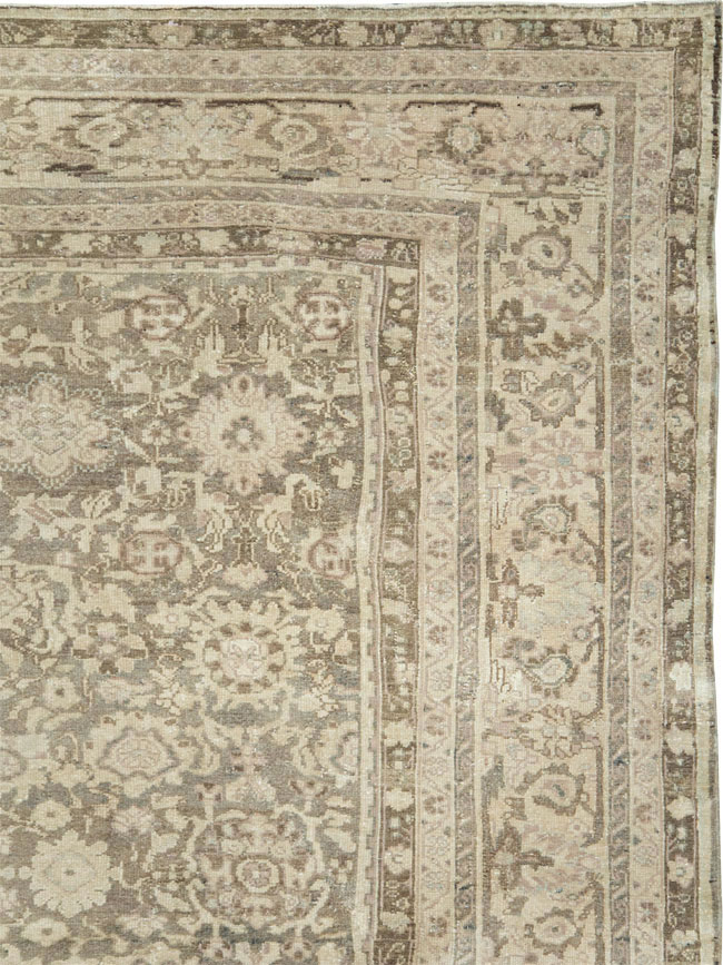 Vintage Persian Malayer Room Size Carpet, No.20971 - Gss