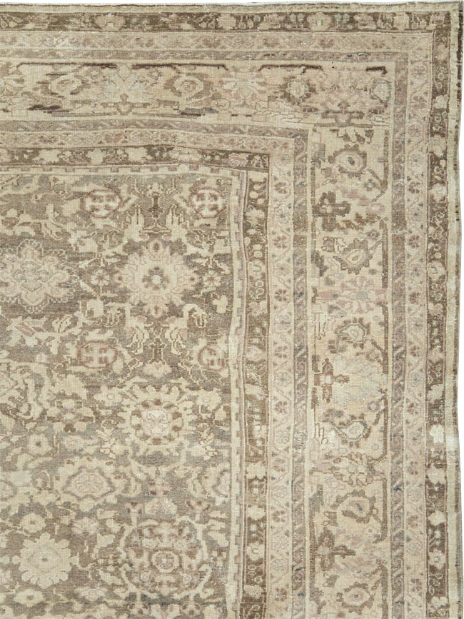 Vintage Persian Malayer Room Size Carpet, No.20971 - Gss