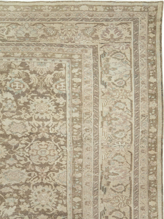 Vintage Persian Malayer Room Size Carpet, No.20971 - Gss