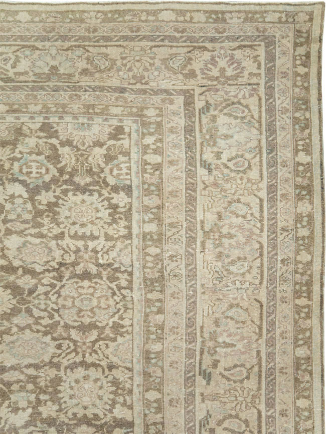 Vintage Persian Malayer Room Size Carpet, No.20971 - Gss