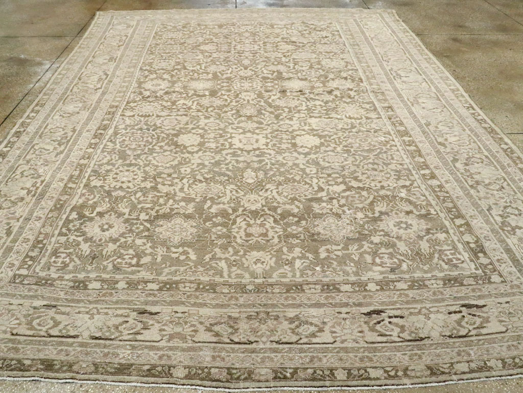 Vintage Persian Malayer Room Size Carpet, No.20971 - Gss