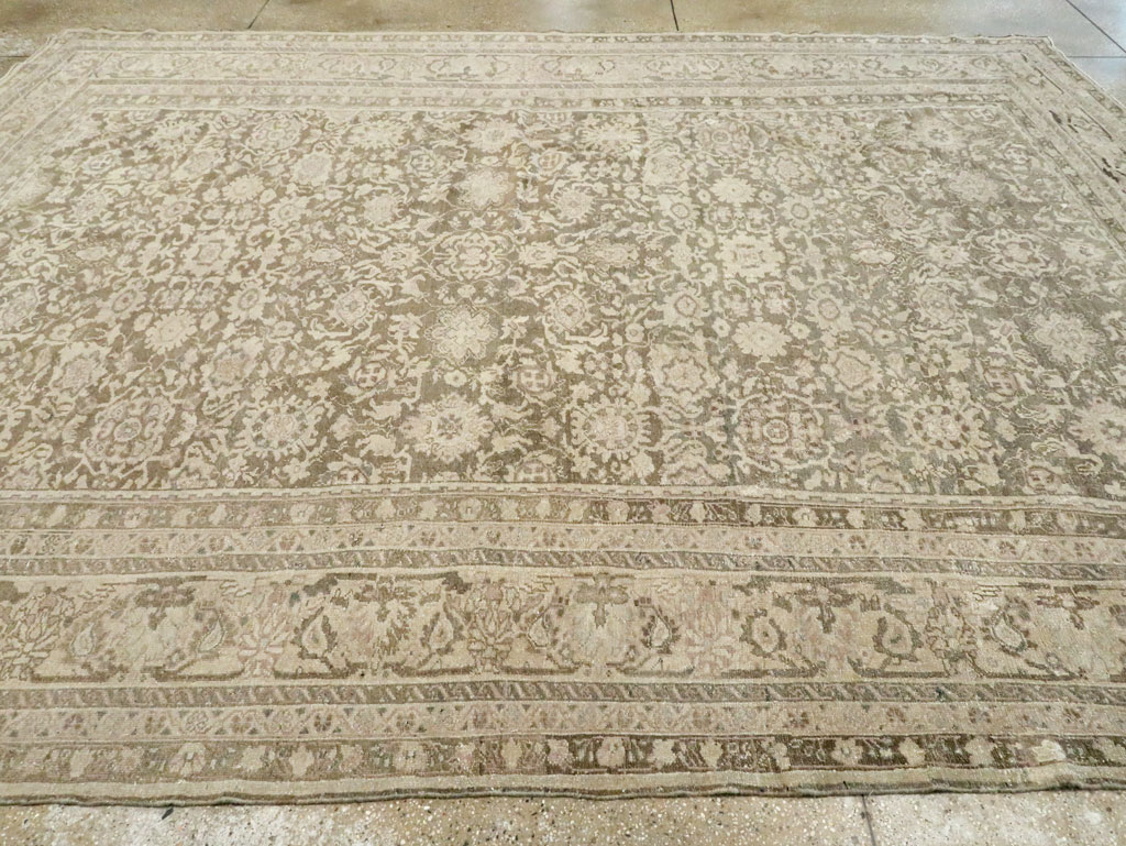 Vintage Persian Malayer Room Size Carpet, No.20971 - Gss