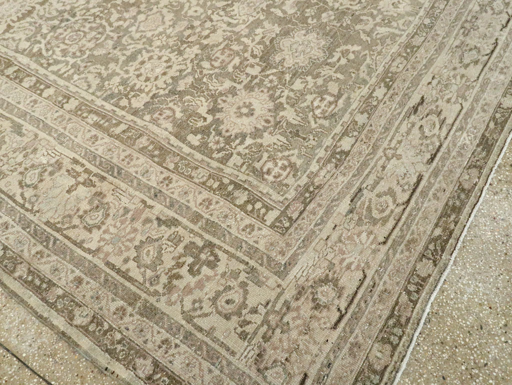 Vintage Persian Malayer Room Size Carpet, No.20971 - Gss