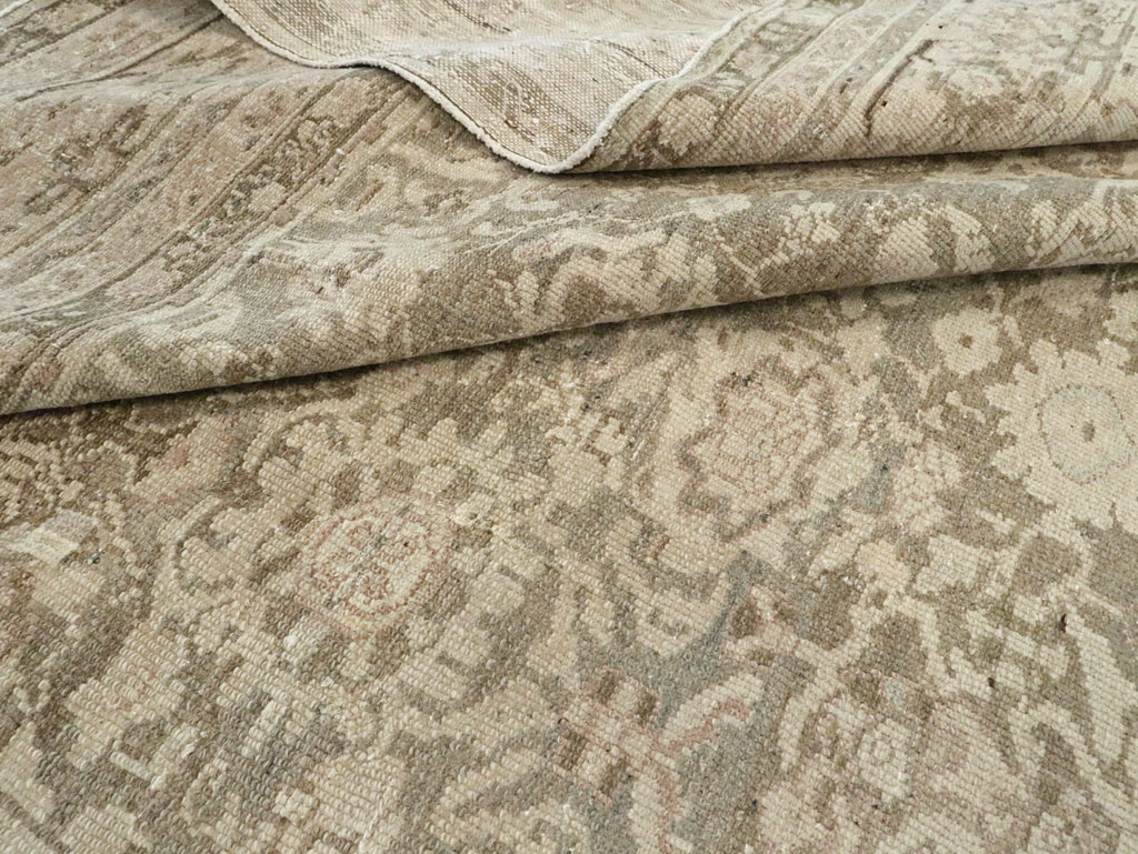 Vintage Persian Malayer Room Size Carpet, No.20971 - Gss