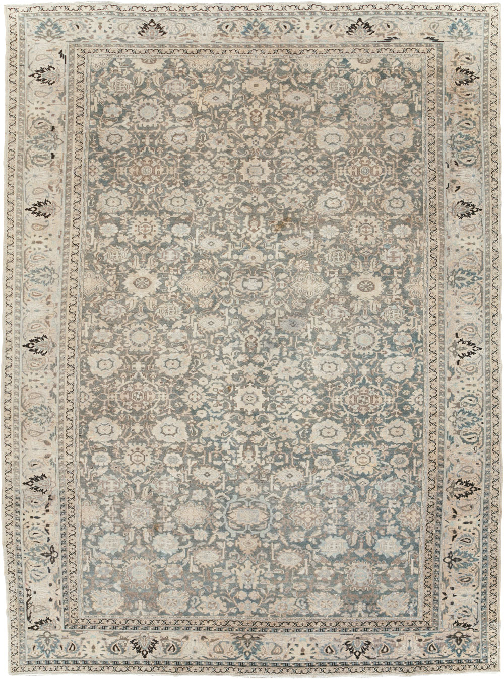 Vintage Persian Malayer Room Size Carpet, No.20972 - Gss