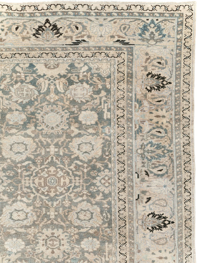 Vintage Persian Malayer Room Size Carpet, No.20972 - Gss