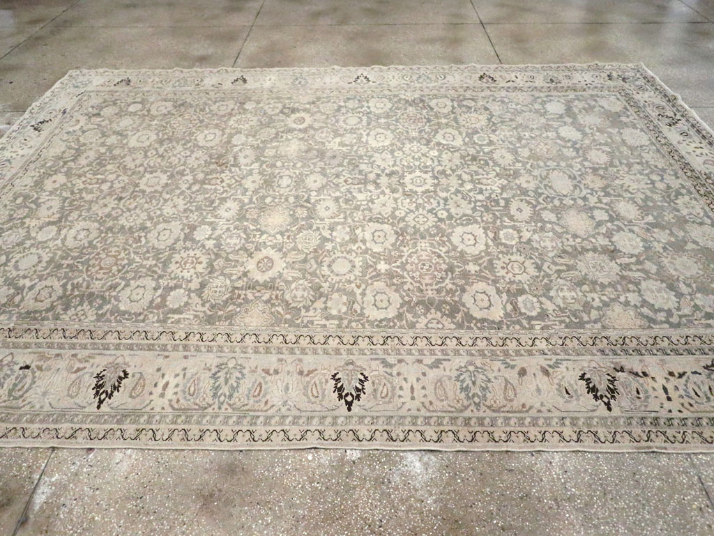 Vintage Persian Malayer Room Size Carpet, No.20972 - Gss