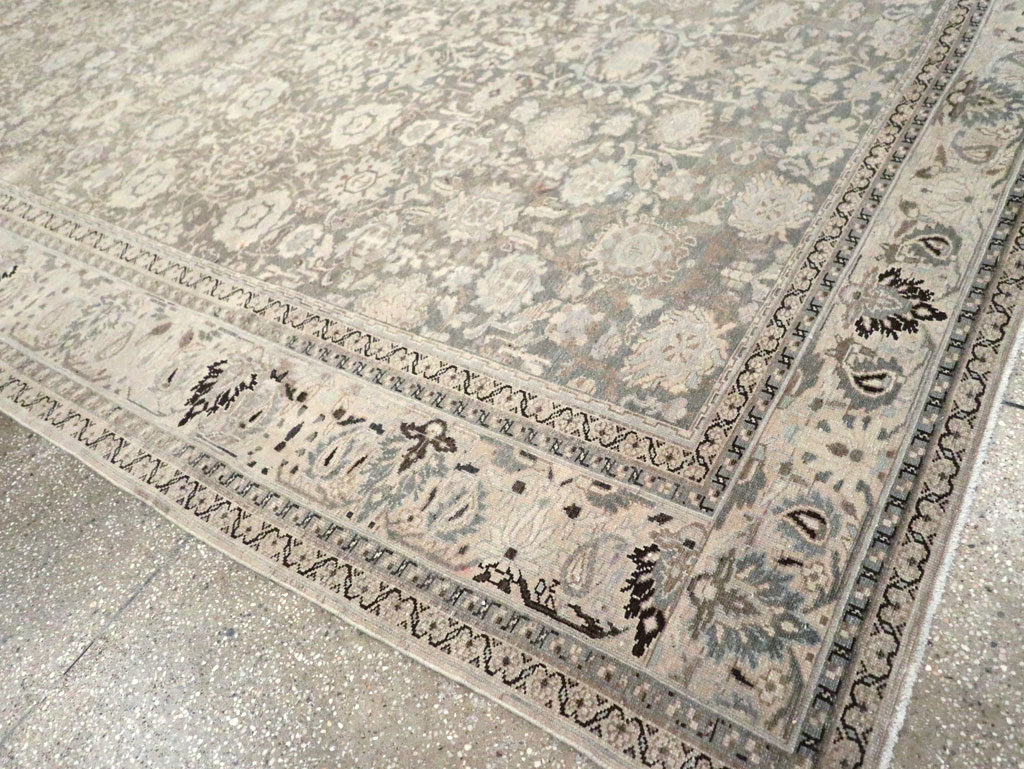 Vintage Persian Malayer Room Size Carpet, No.20972 - Gss