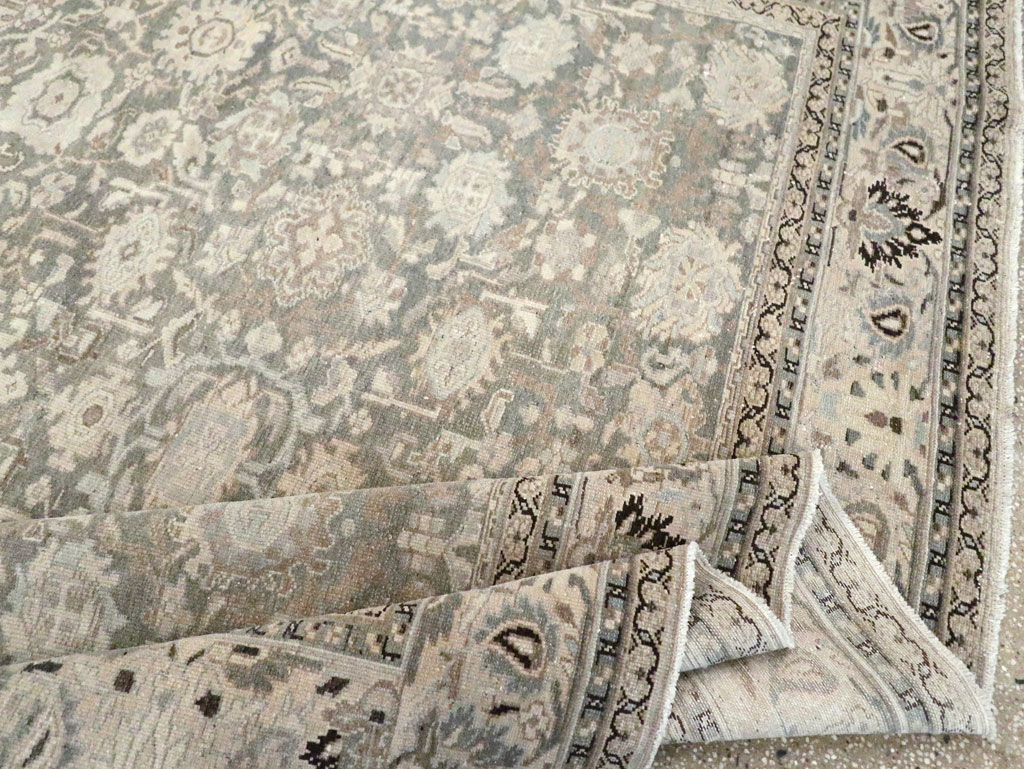 Vintage Persian Malayer Room Size Carpet, No.20972 - Gss