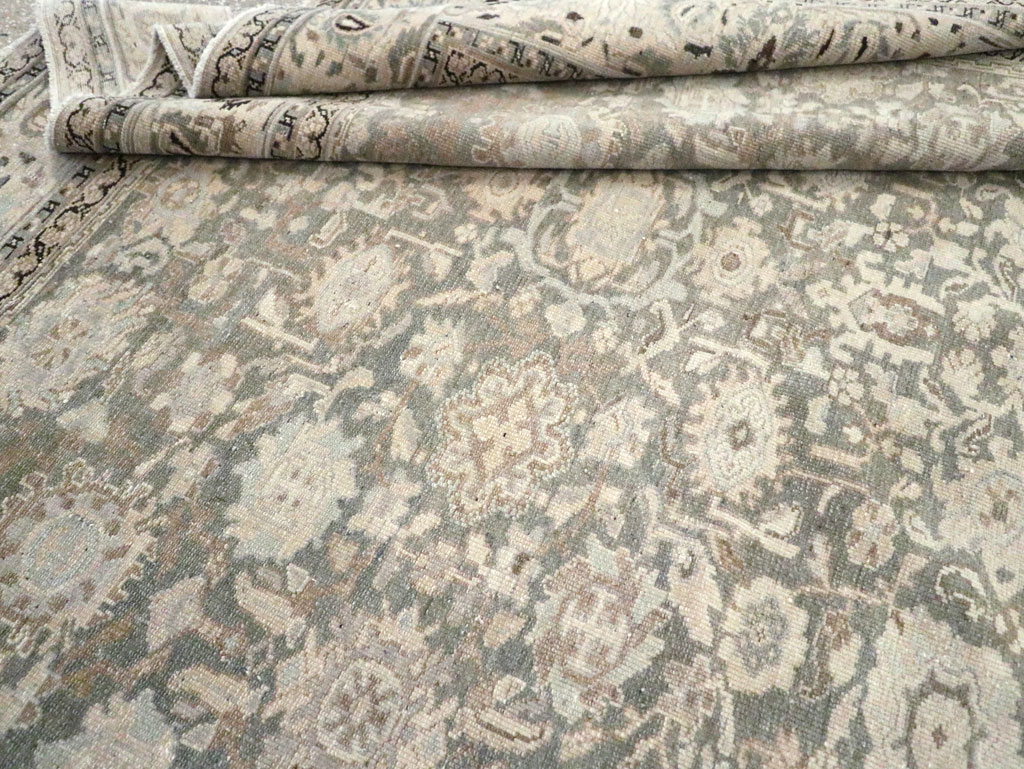 Vintage Persian Malayer Room Size Carpet, No.20972 - Gss