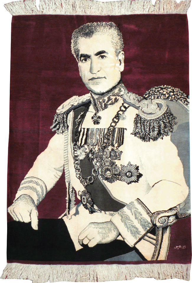 Vintage Persian Tabriz Pictorial Rug, No.21007 - Gss