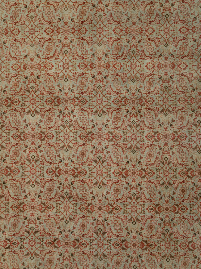Antique Persian Tabriz Carpet, No.21012 - Gss