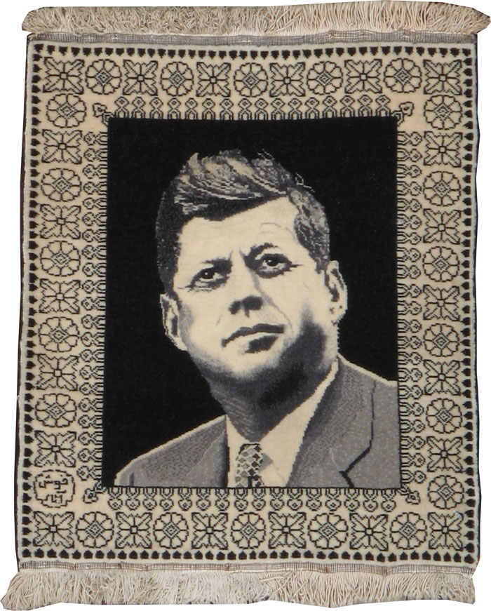 Vintage Persian Tabriz Pictorial Rug, No.21017 - Gss