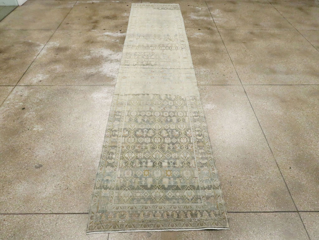 Vintage Persian Malayer Runner, No.21020 - Gss