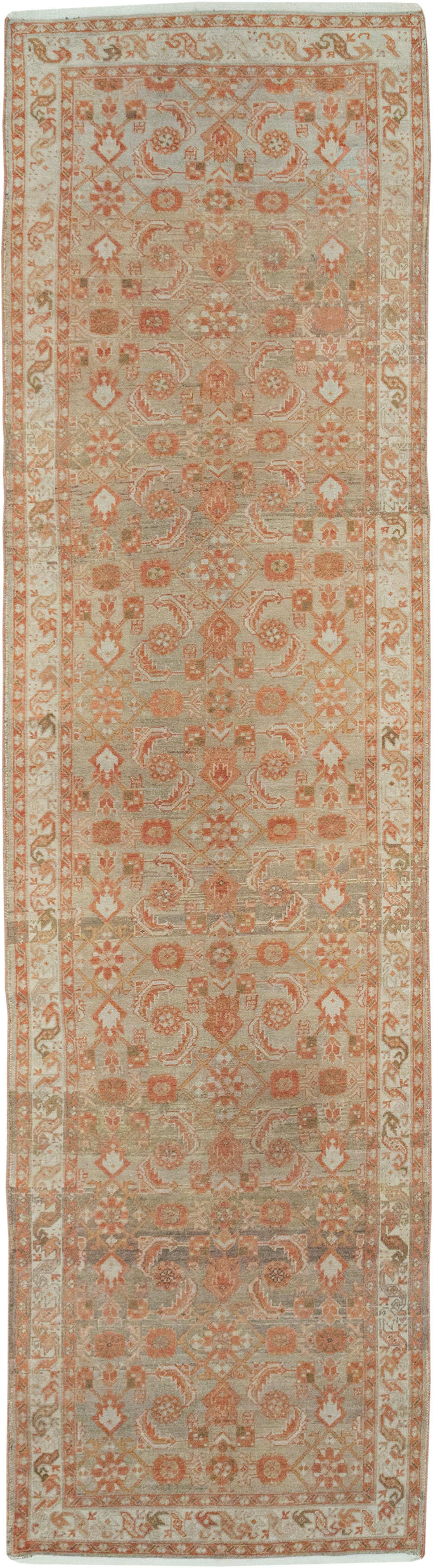 Vintage Persian Malayer Runner, No.21022 - Gss