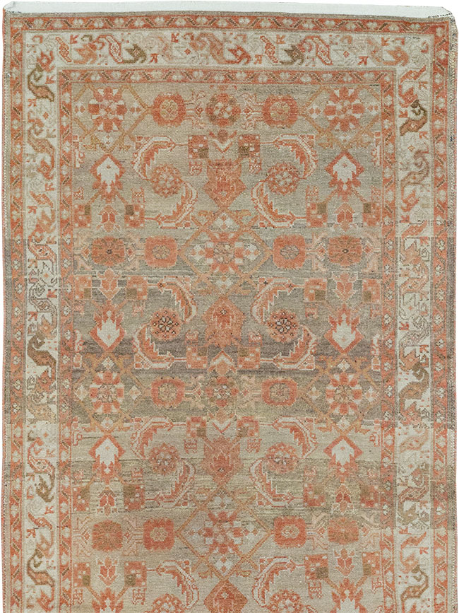 Vintage Persian Malayer Runner, No.21022 - Gss