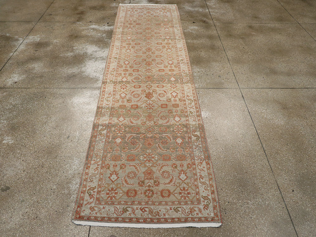 Vintage Persian Malayer Runner, No.21022 - Gss