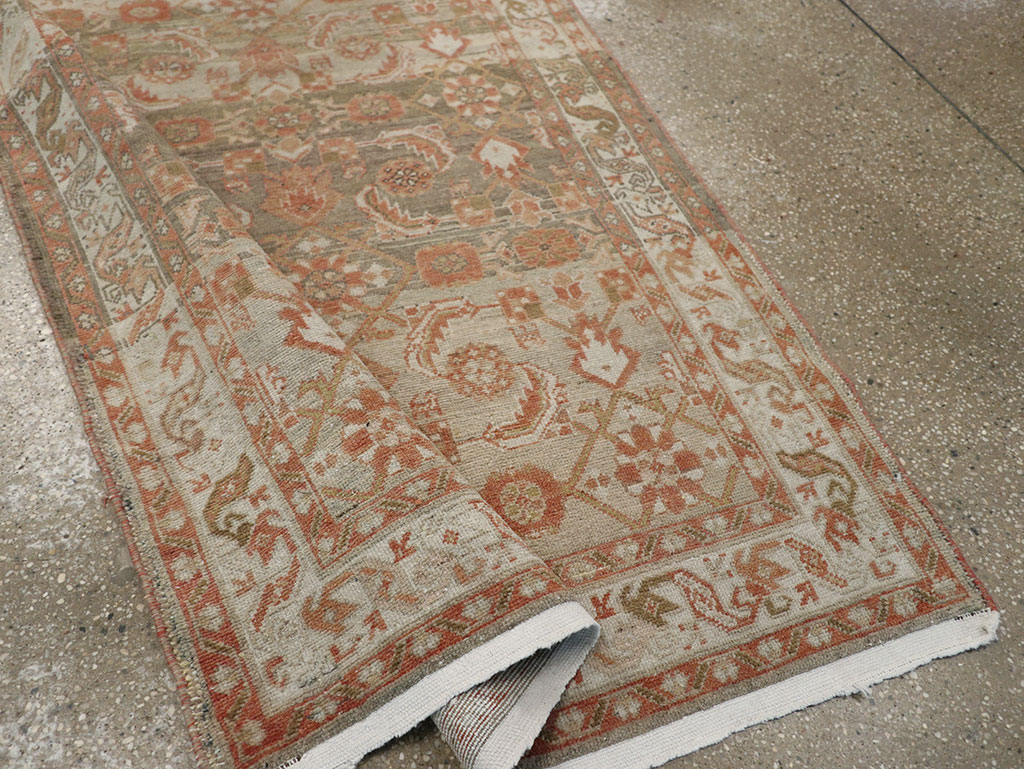 Vintage Persian Malayer Runner, No.21022 - Gss