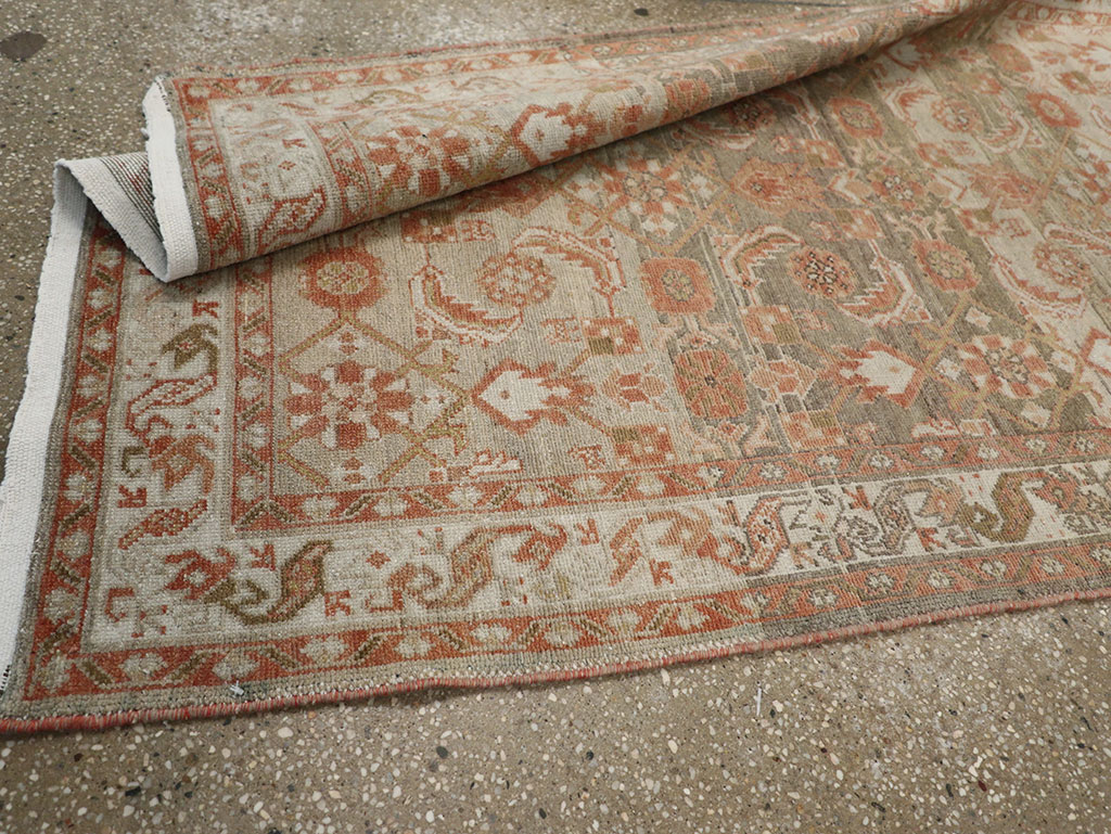 Vintage Persian Malayer Runner, No.21022 - Gss