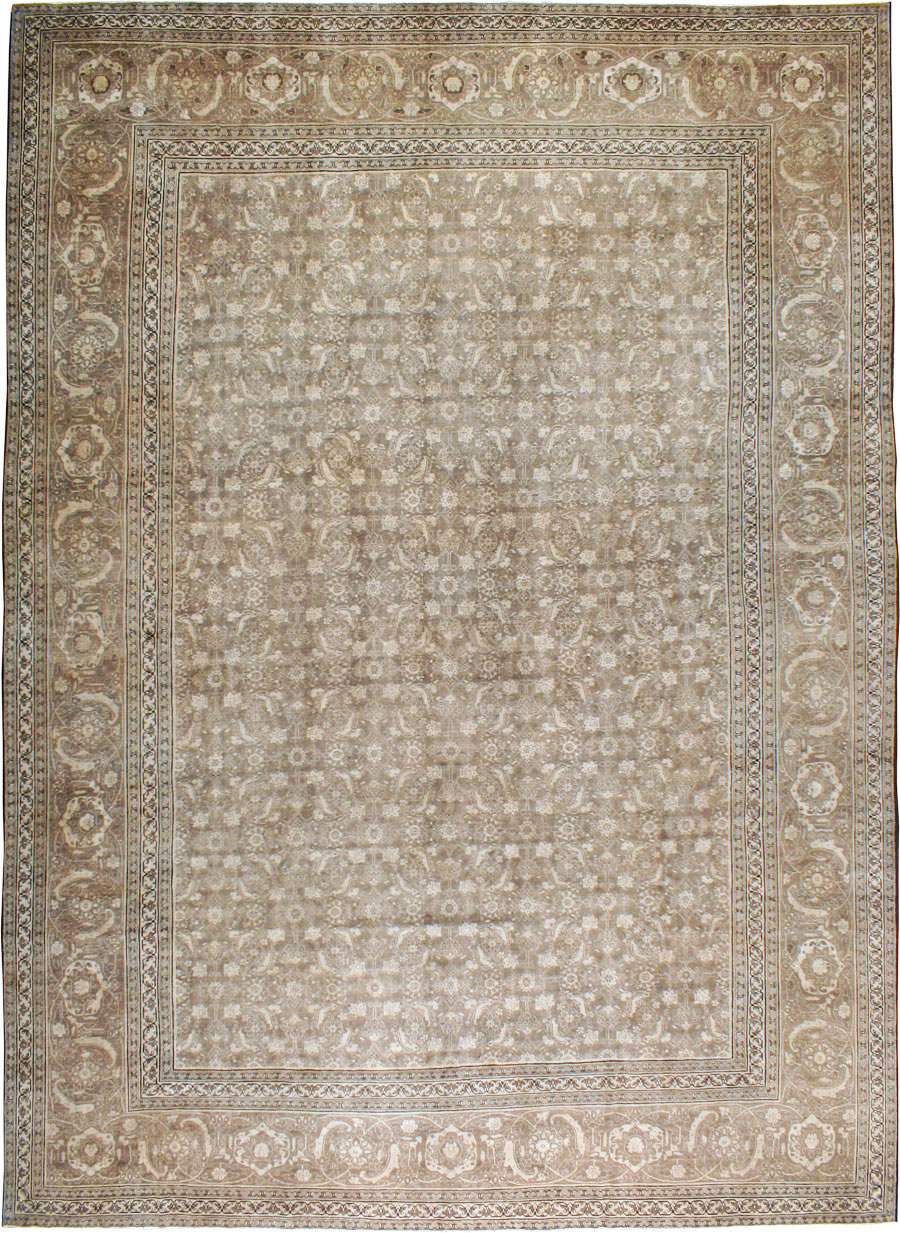 Antique Persian Tabriz Carpet, No.21025 - Gss