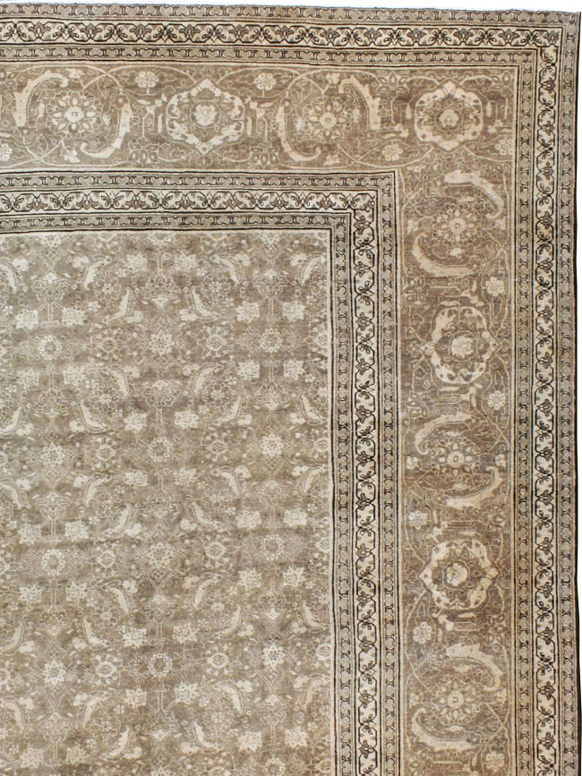 Antique Persian Tabriz Carpet, No.21025 - Gss