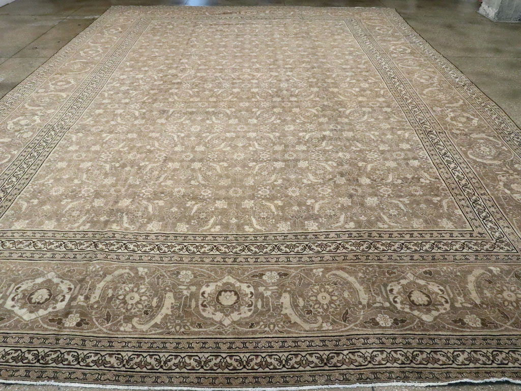 Antique Persian Tabriz Carpet, No.21025 - Gss