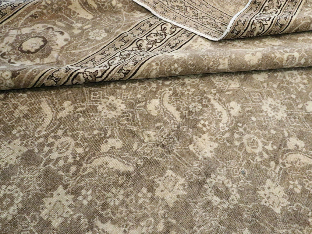 Antique Persian Tabriz Carpet, No.21025 - Gss