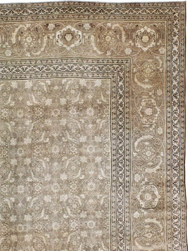 Antique Persian Tabriz Carpet, No.21025 - Gss