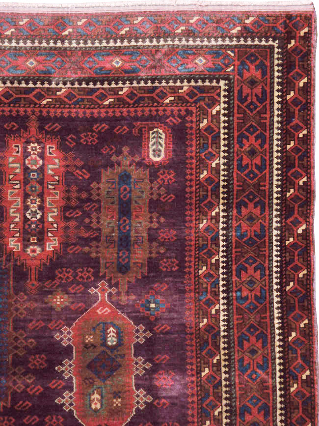 Vintage Indian Agra Carpet, No.21030 - Gss