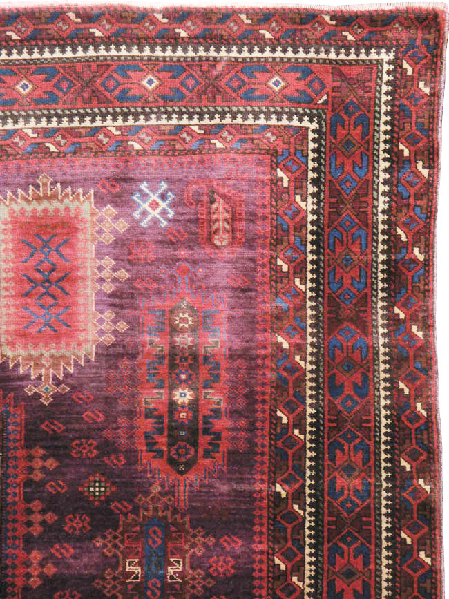 Vintage Indian Agra Carpet, No.21030 - Gss
