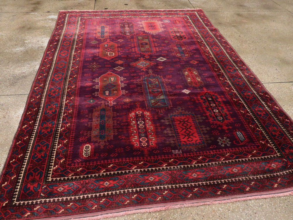Vintage Indian Agra Carpet, No.21030 - Gss