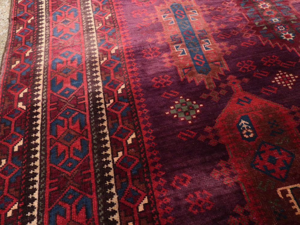 Vintage Indian Agra Carpet, No.21030 - Gss
