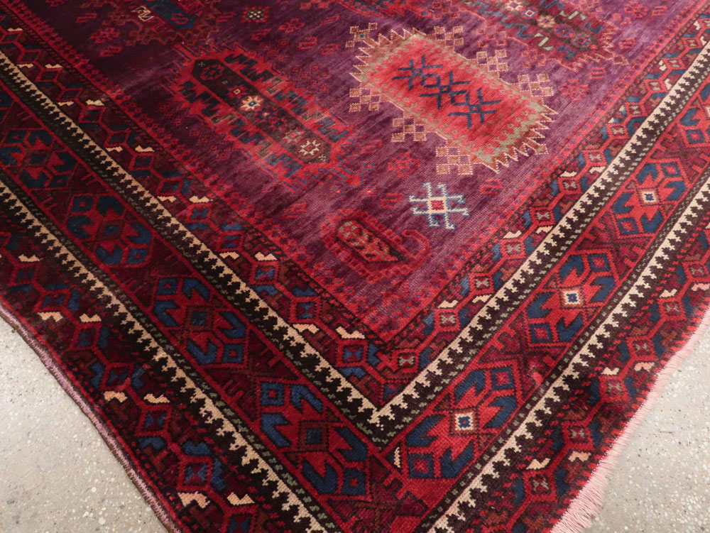 Vintage Indian Agra Carpet, No.21030 - Gss