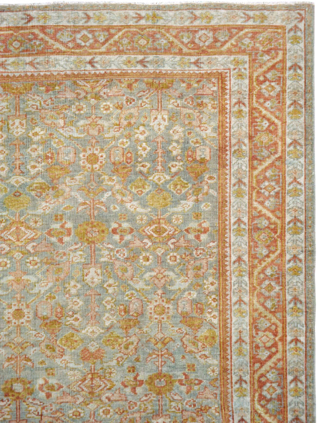 Antique Persian Mahal Gallery Carpet, No.21035 - Gss
