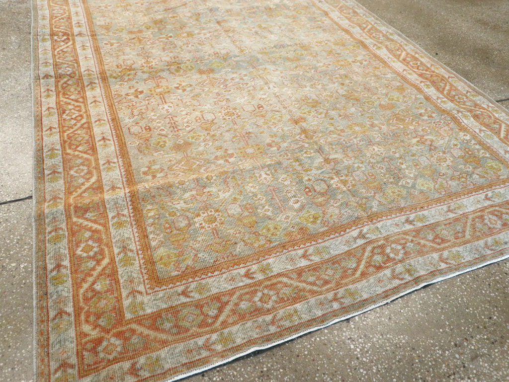 Antique Persian Mahal Gallery Carpet, No.21035 - Gss