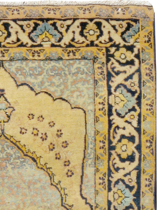 Antique Persian Tabriz Hagi Jalili Rug, No.21045 - Gss