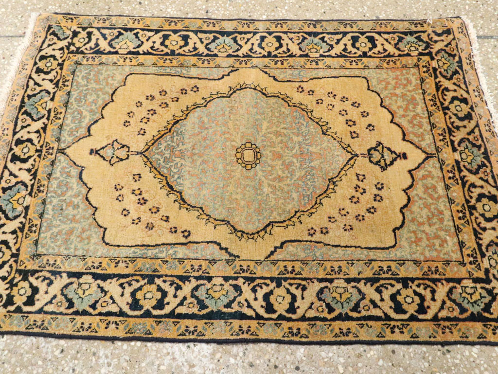 Antique Persian Tabriz Hagi Jalili Rug, No.21045 - Gss